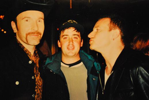 Paul Schulz U2 Bono and The Edge If God would send his angels Hollywooddetroit.com